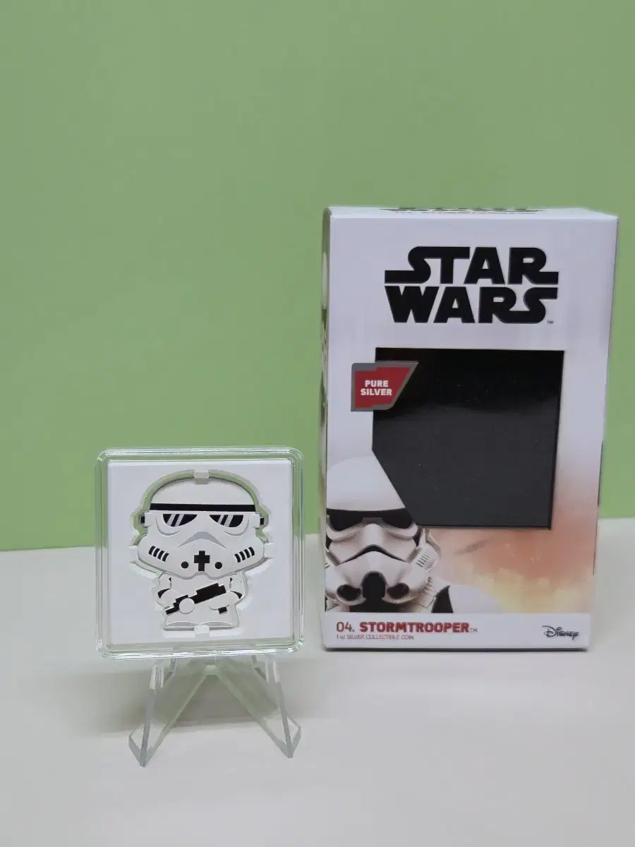 스타워즈 STORMTROOPER 1온스 색채 은화